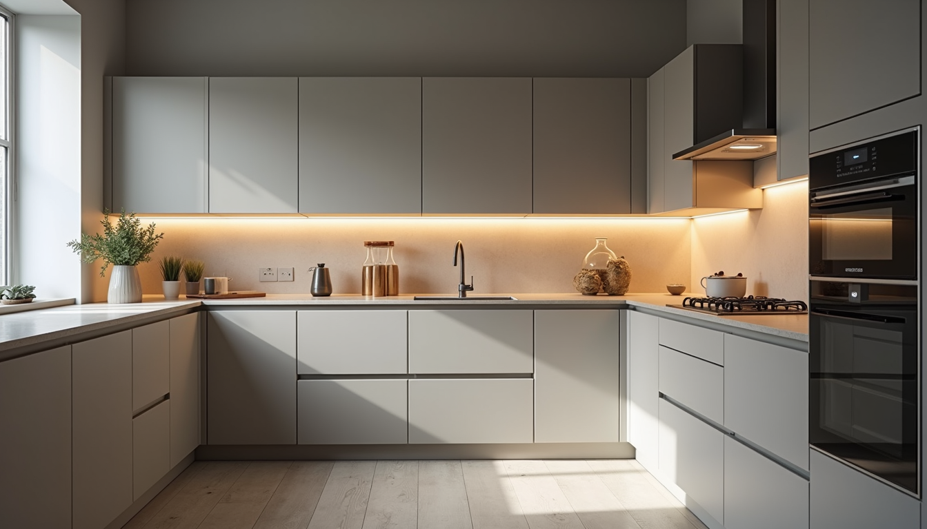 Modular kitchen with granite countertop Madurai